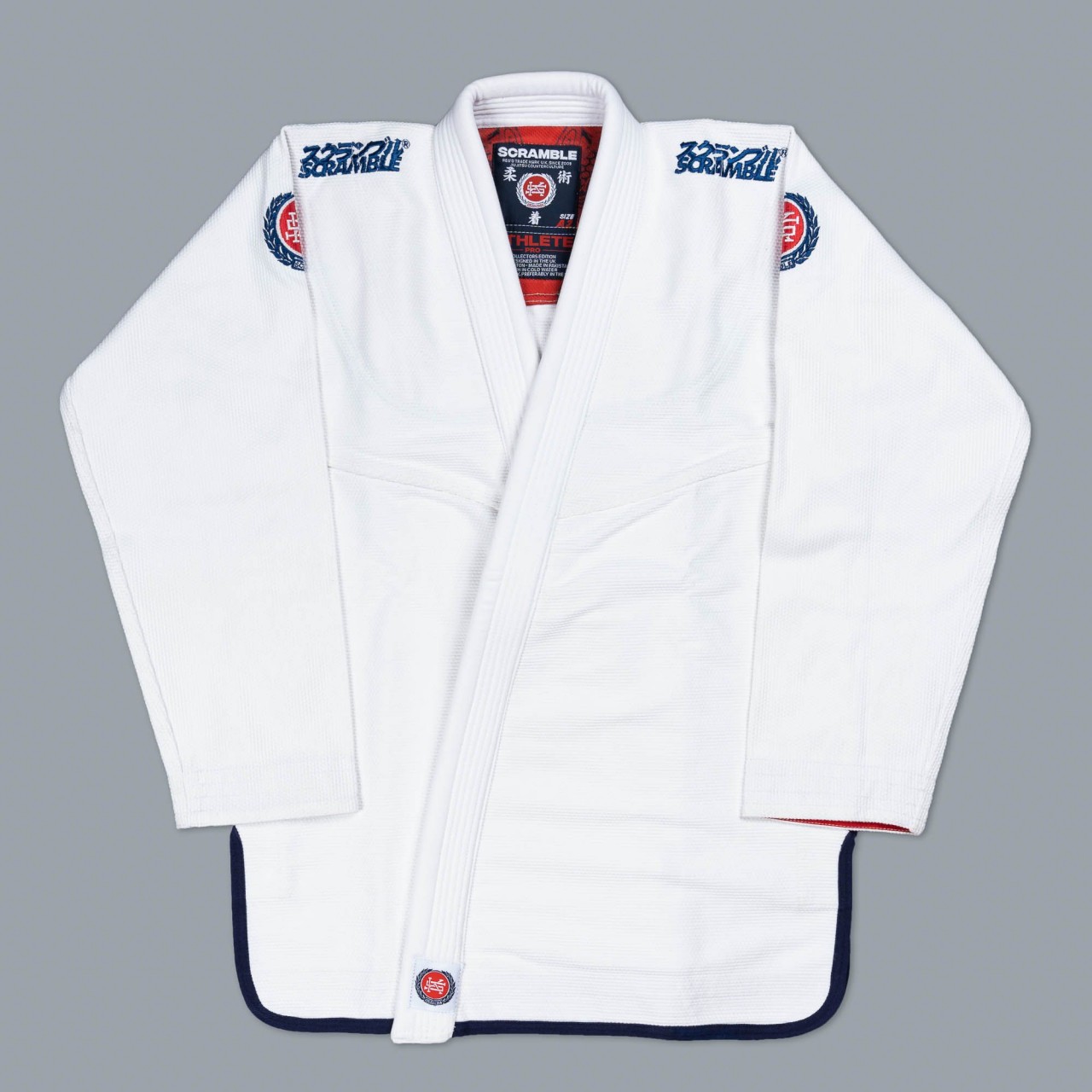 SCRAMBLE ATHLETE PRO GI – WHITE