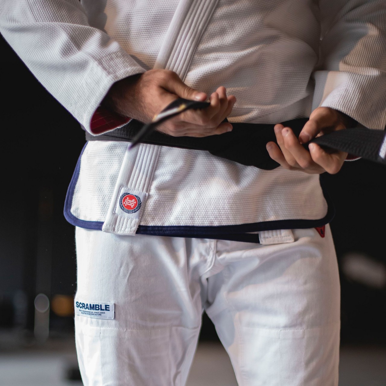 SCRAMBLE ATHLETE PRO GI – WHITE - Image 3