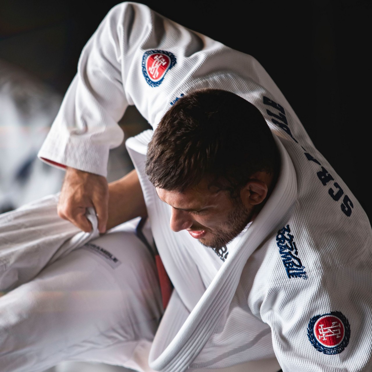 SCRAMBLE ATHLETE PRO GI – WHITE - Image 5