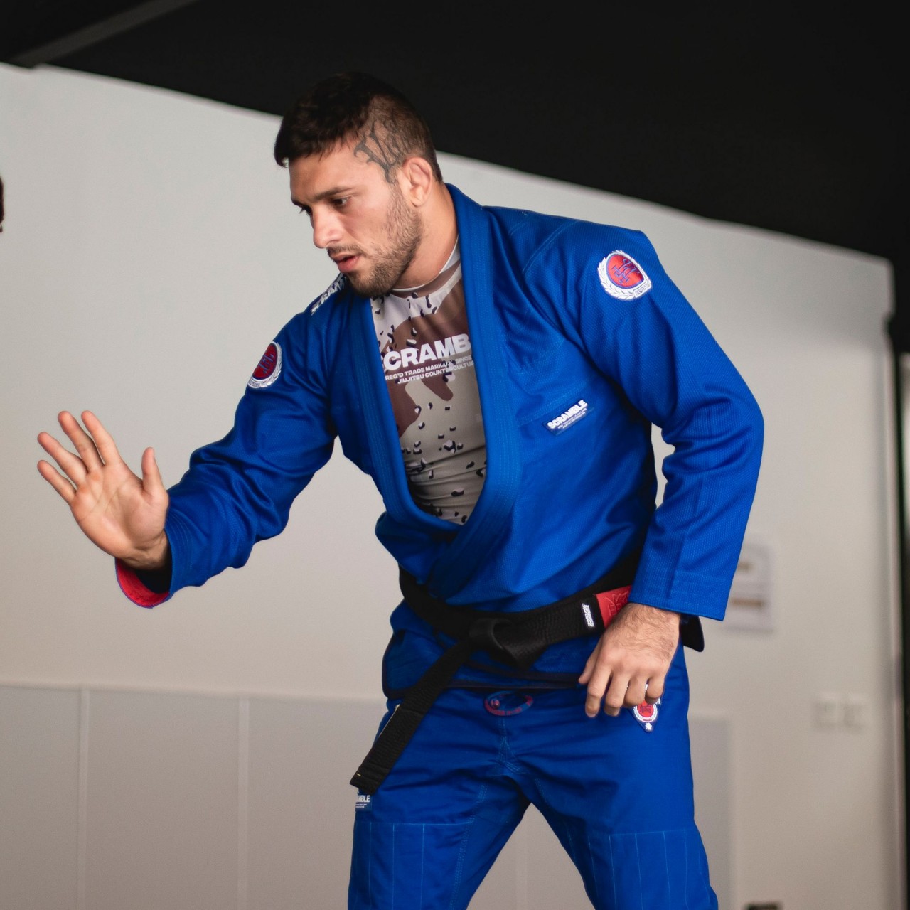 SCRAMBLE ATHLETE GI – BLUE - Image 12
